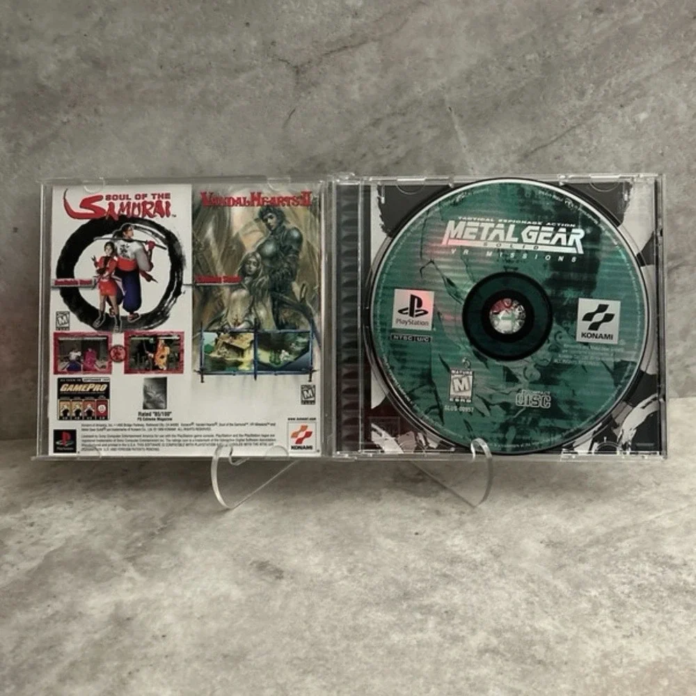 Metal Gear Solid: VR Missions (Sony PlayStation 1, 1999)